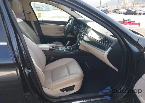 2013 BMW 528I из США, поврежденный, VIN WBAXG5C59DD229268